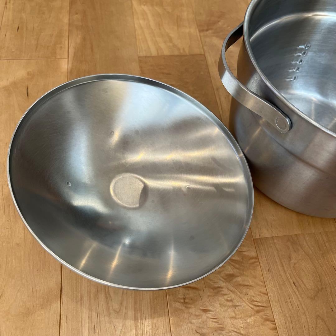 宮崎製作所 ごはん鍋 5合 ステンレスタイプ