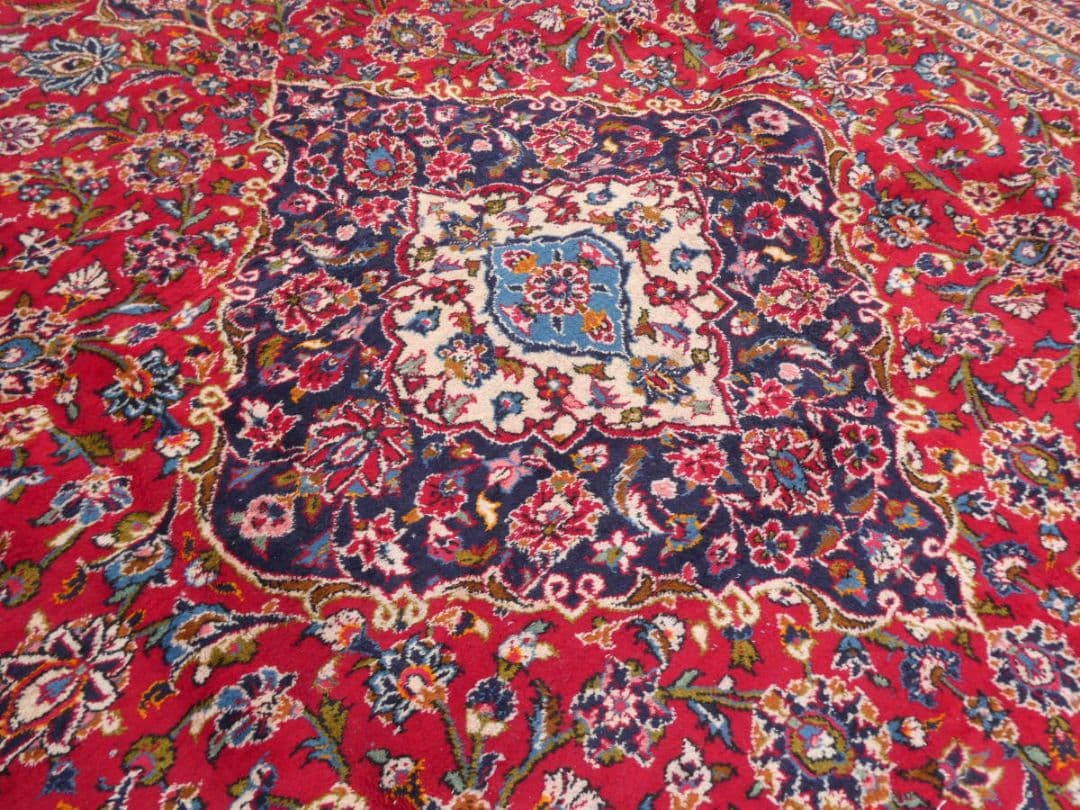 ⭐️上美品⭐️　大判ペルシャ絨毯　398×287cm　手織り　イラン産