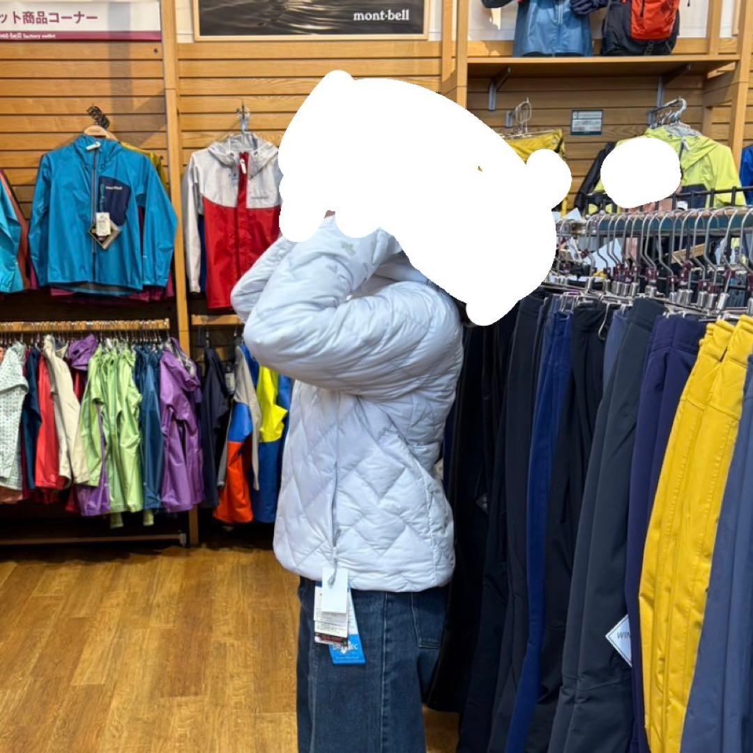 【望】montbell モンベル イグニスダウンパーカー グレー L