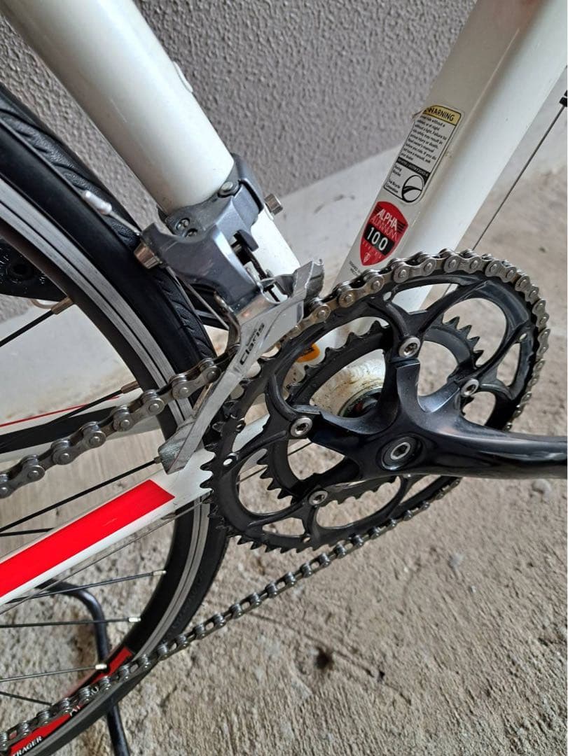 TREK 1.1 ロードバイク ホワイト50 付属品付き