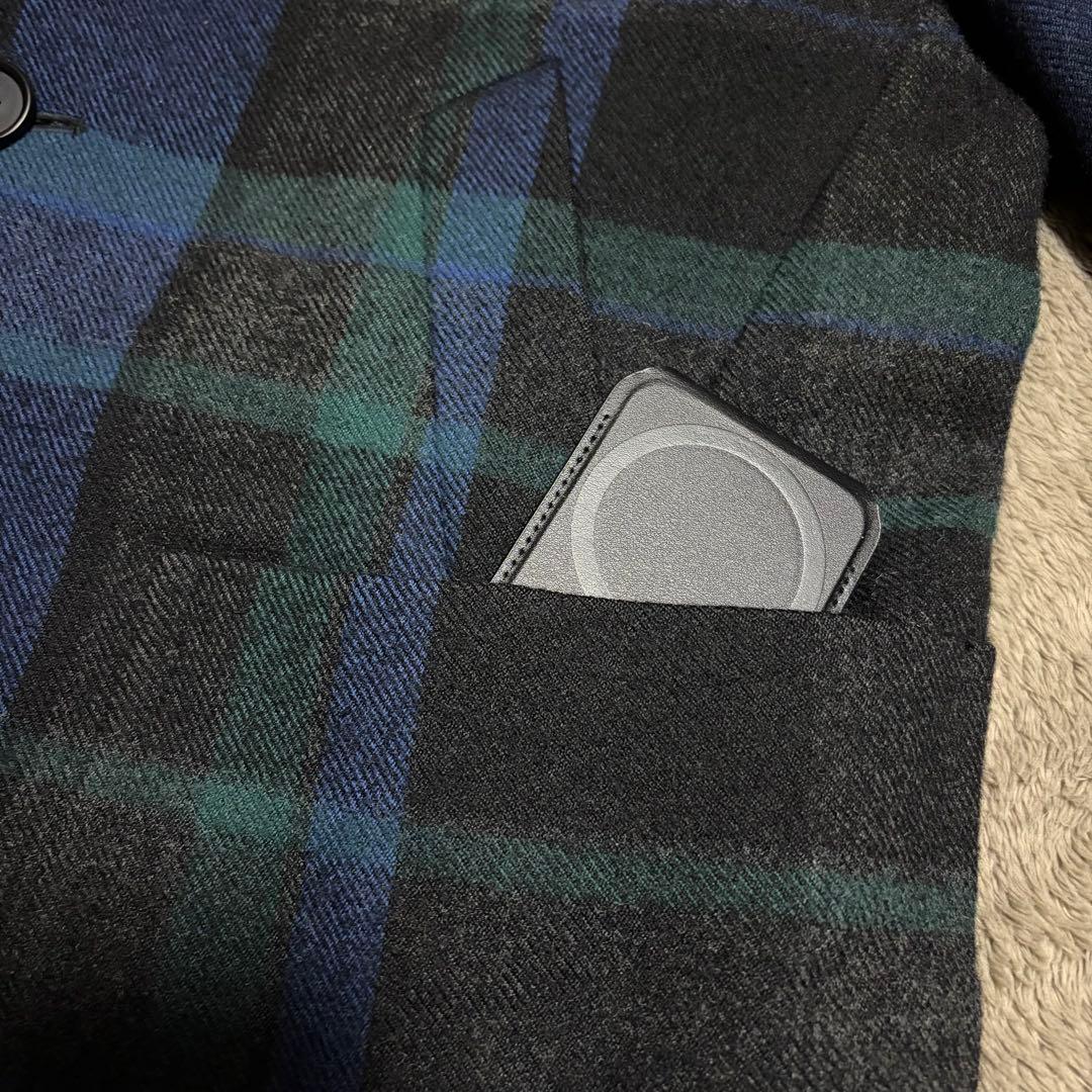 Paul Smith チェック柄チェスターコート　ブラックウォッチ　レア　00s