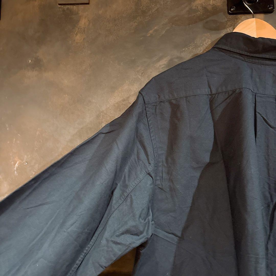 【新品】エンジニアードガーメンツ　ボタンダウンシャツ　ネイビー　XLサイズ