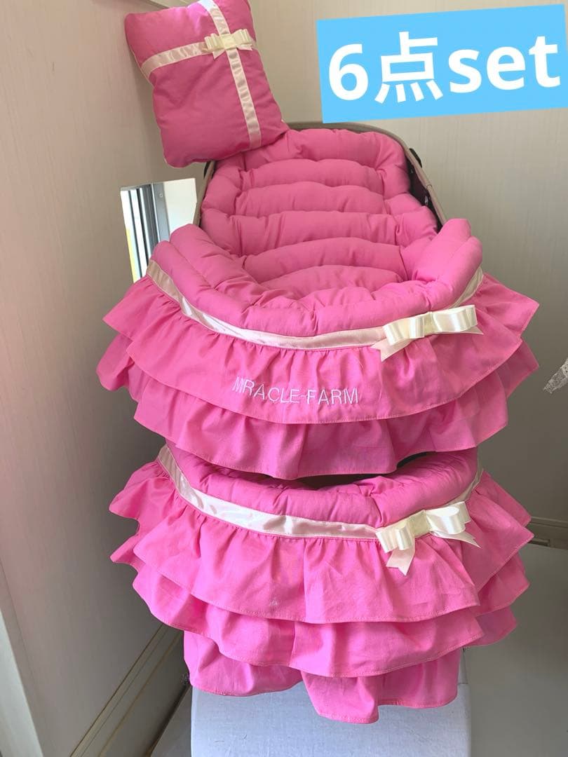 6点セット　コンフォーター　あごのせ　カートクッション　ピロ　あごのせの置き