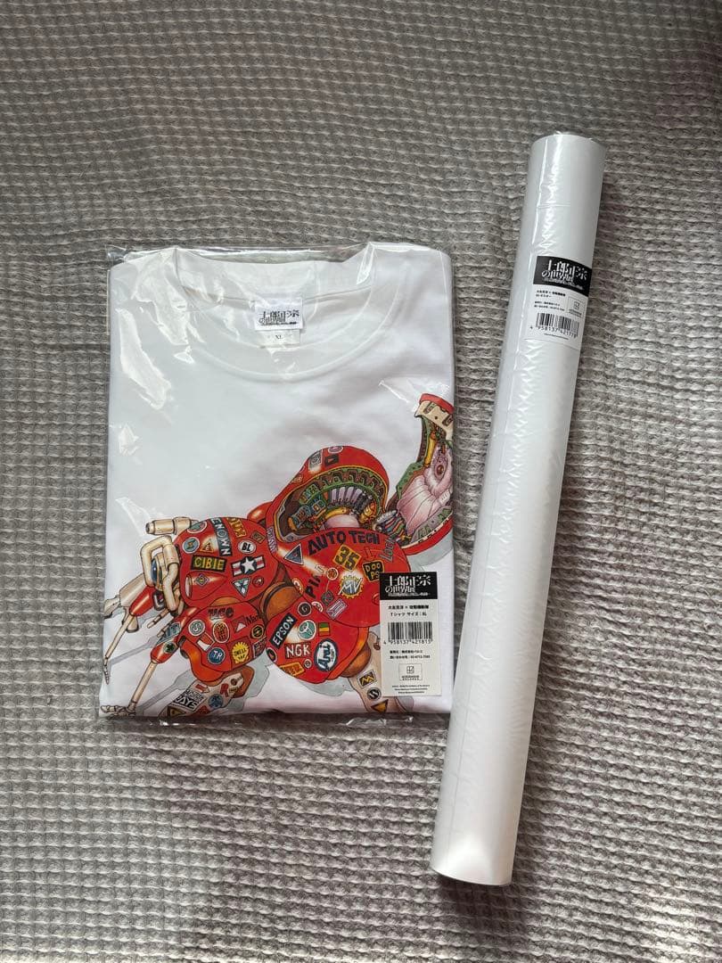 【定価以下】大友克洋 × 攻殻機動隊 Tシャツ b2ポスターセット
