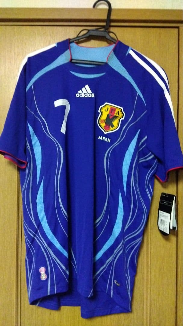 【希少】日本代表ユニフォーム7番　中田英寿