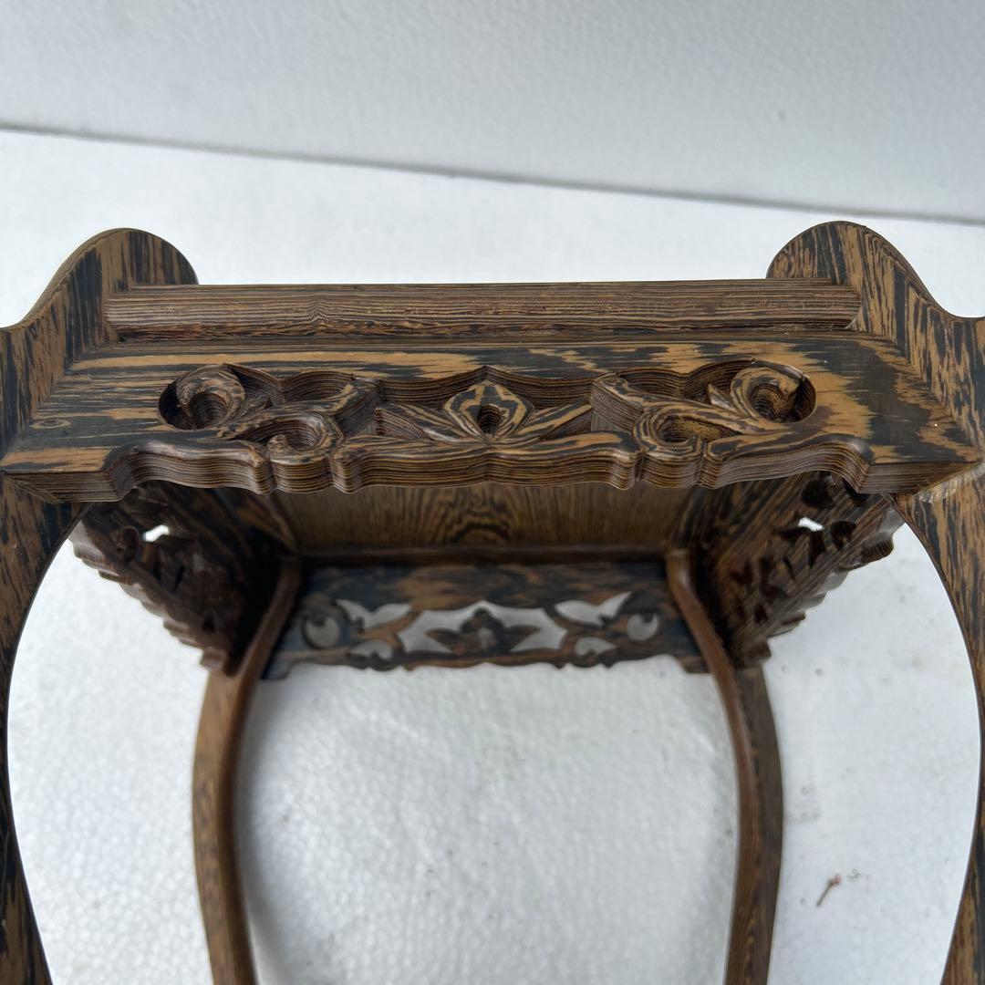 ひょうたんと花台セットアンティーク