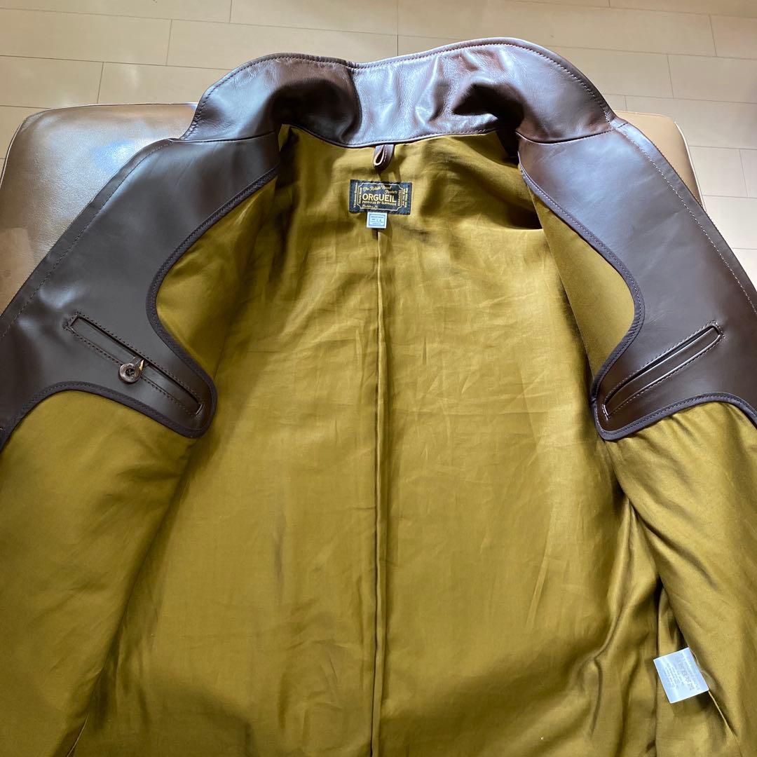 ORGUEIL Cossack Jacket ブラウン（ホースハイド）
