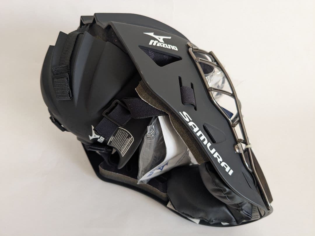 新品未使用品 US Mizuno SAMURAI キャッチャーヘルメット