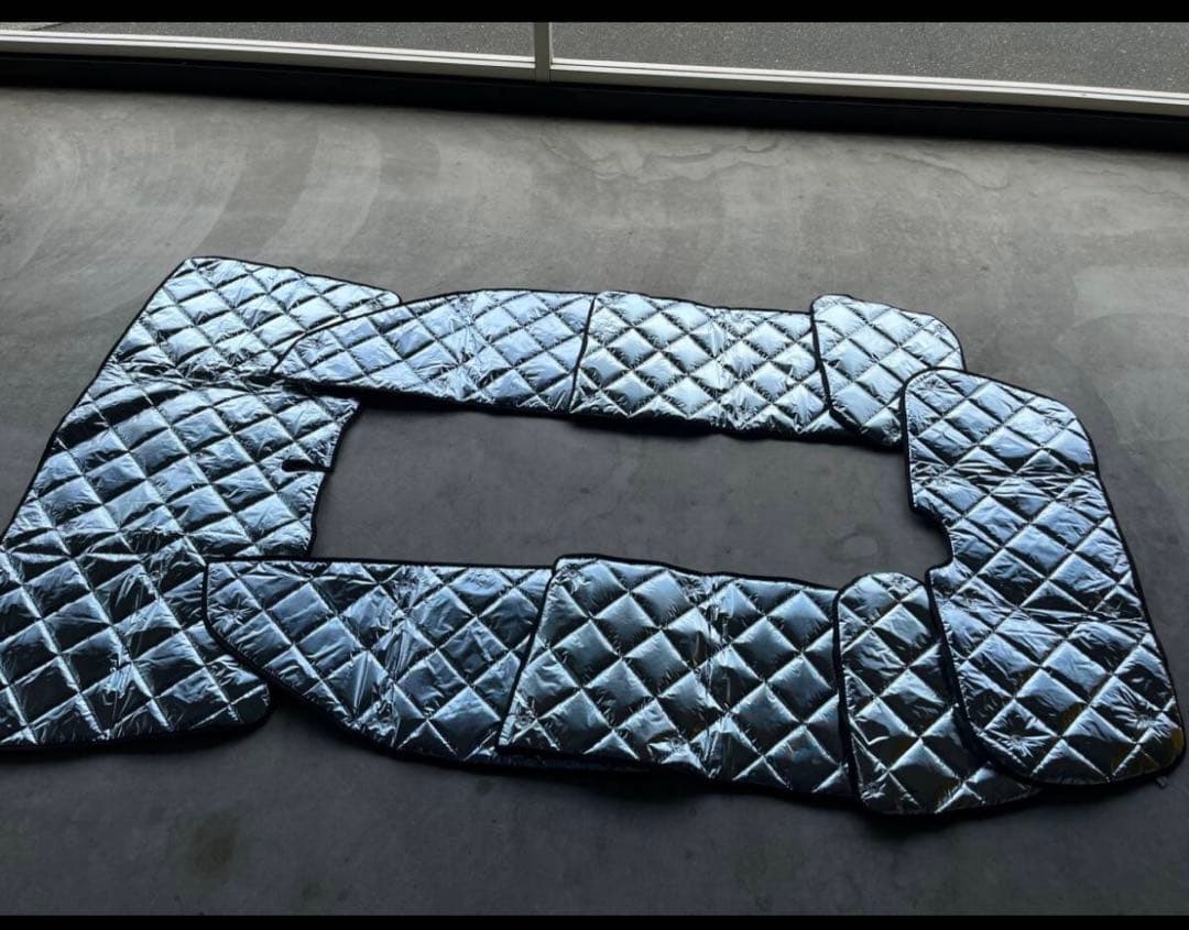 Aizu(アイズ) マルチシェード　【プラド150】　8点セット サンシェード