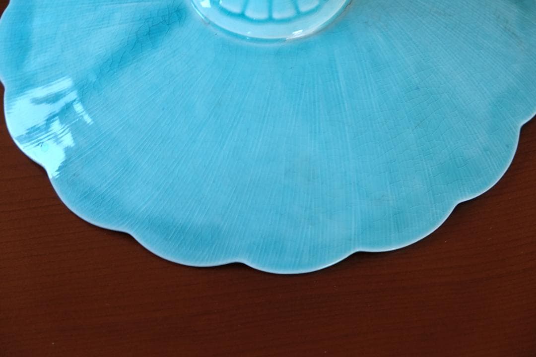 アンティーク ロールストランド プレート お皿 検/フランス ブルーフルーテッド