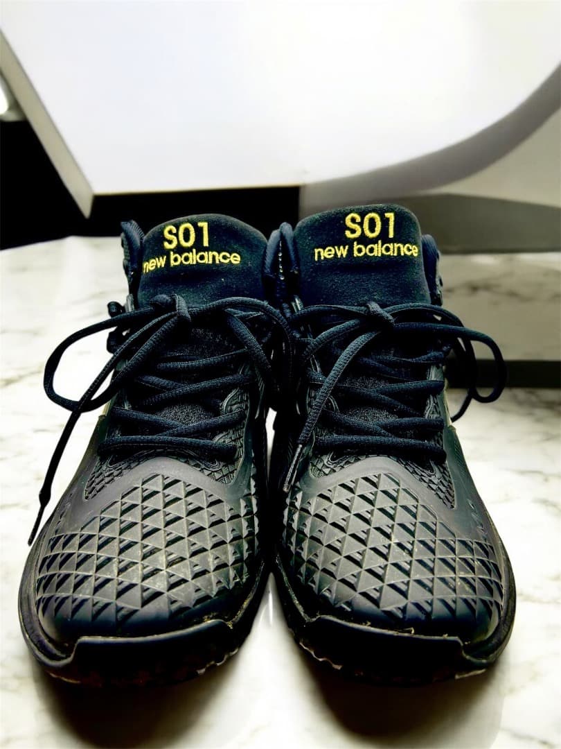 New balance S01 ベースボールシューズ 野球　黒