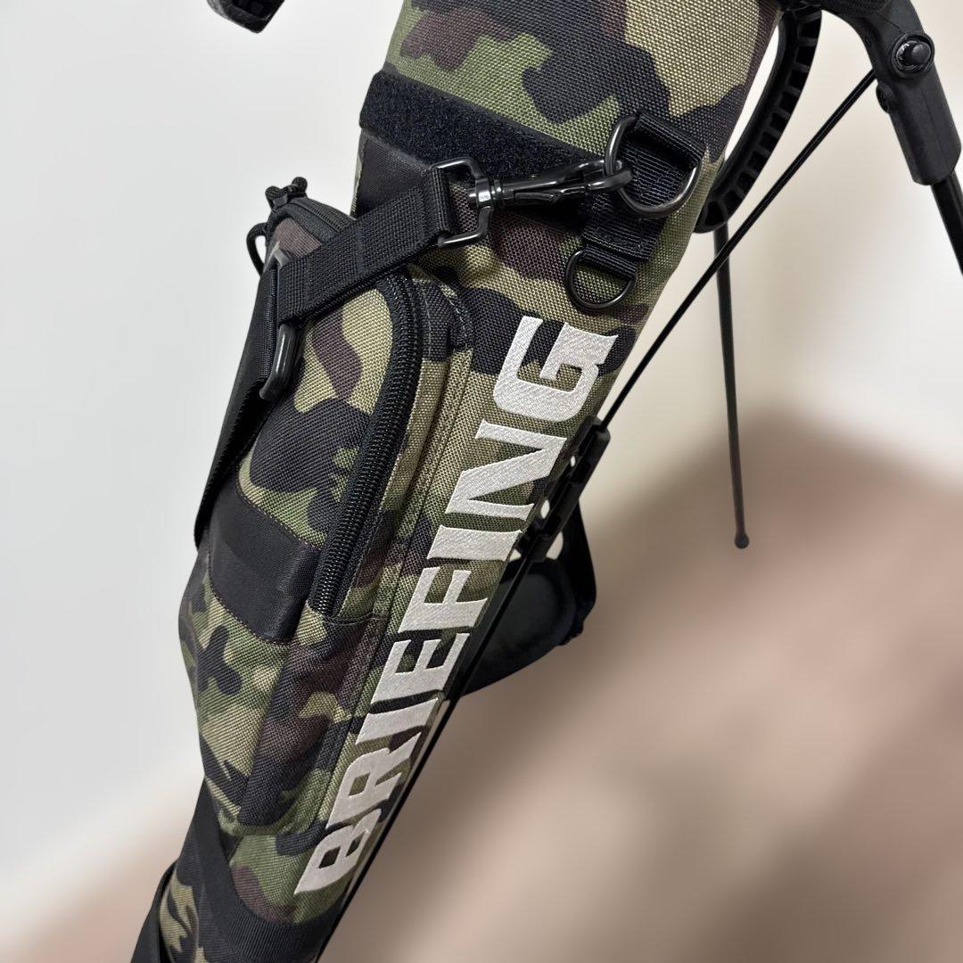 BRIEFING 迷彩 スタンドサブバッグ