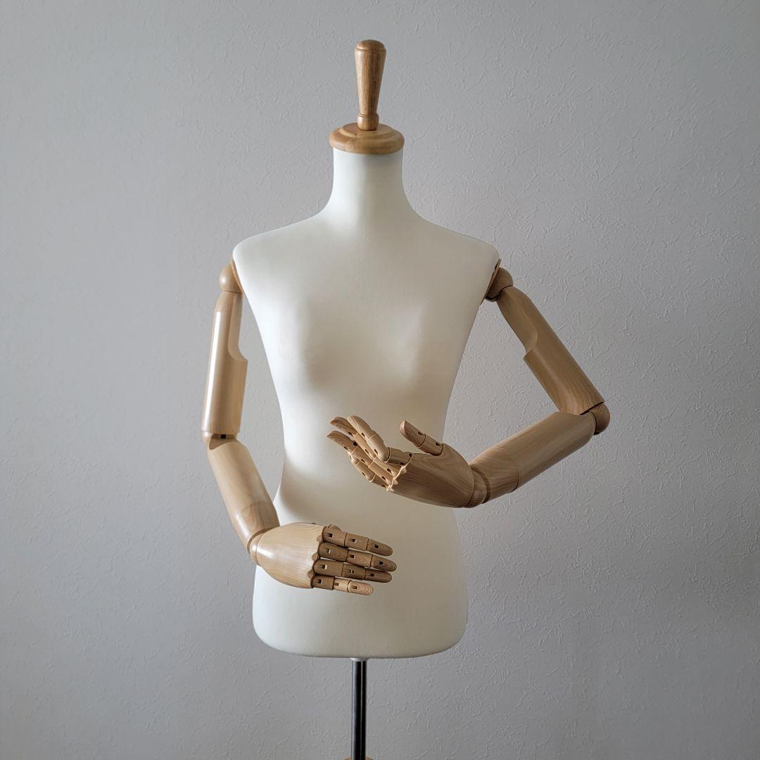 【美品】腕付き アーム付き トルソー マネキン 女性