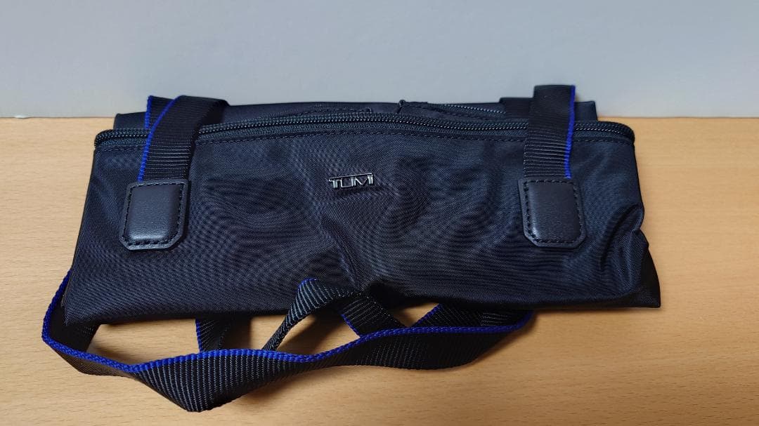 新品・未使用 TUMI ブラック 折りたたみ トートバッグ