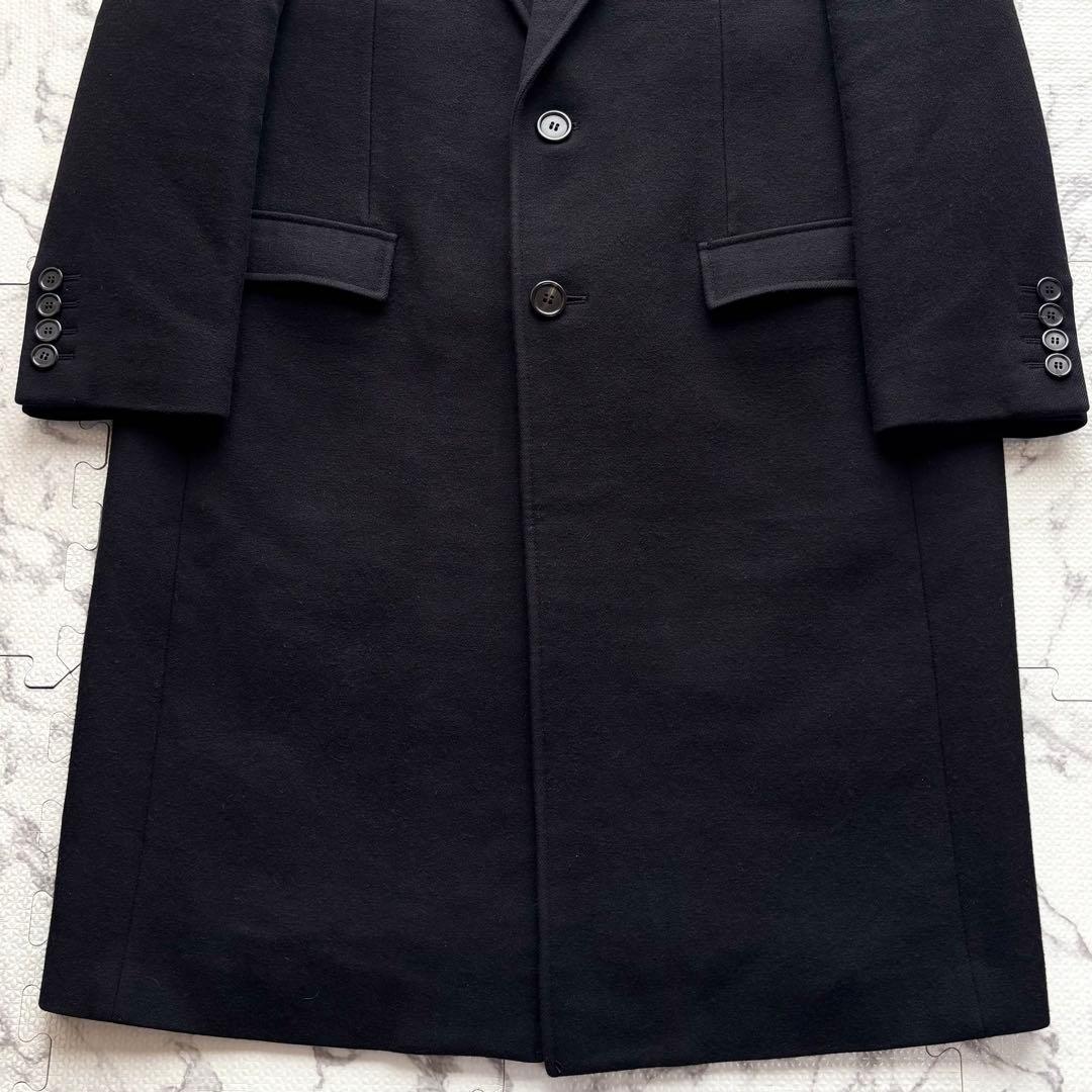 ほぼ未使用✨SAINT LAURENT キャメル100% チェスターコート 52