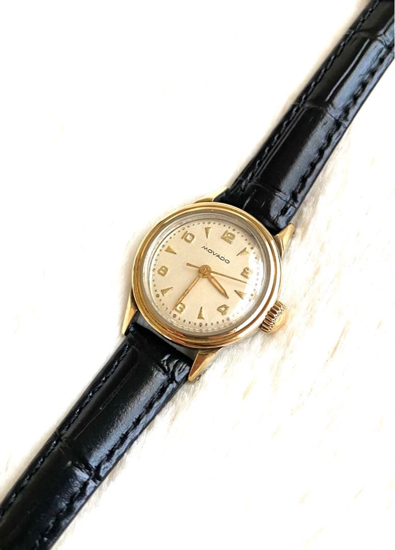 MOVADO モバード 手巻き アンティーク レディース腕時計
