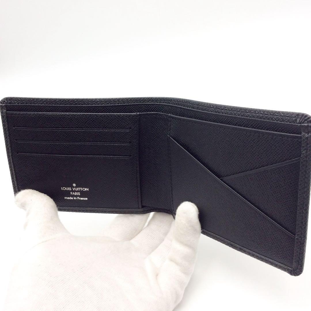 louis vuitton ルイヴィトン タイガ 二つ折り財布 ミュルティプル