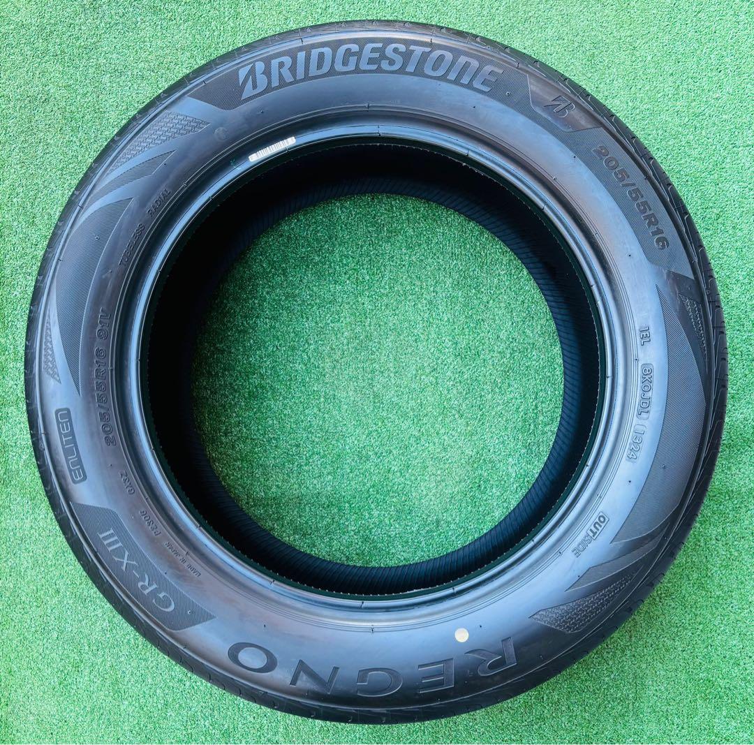 BRIDGESTONE REGNO 205/55R16 2024年製 深山4本