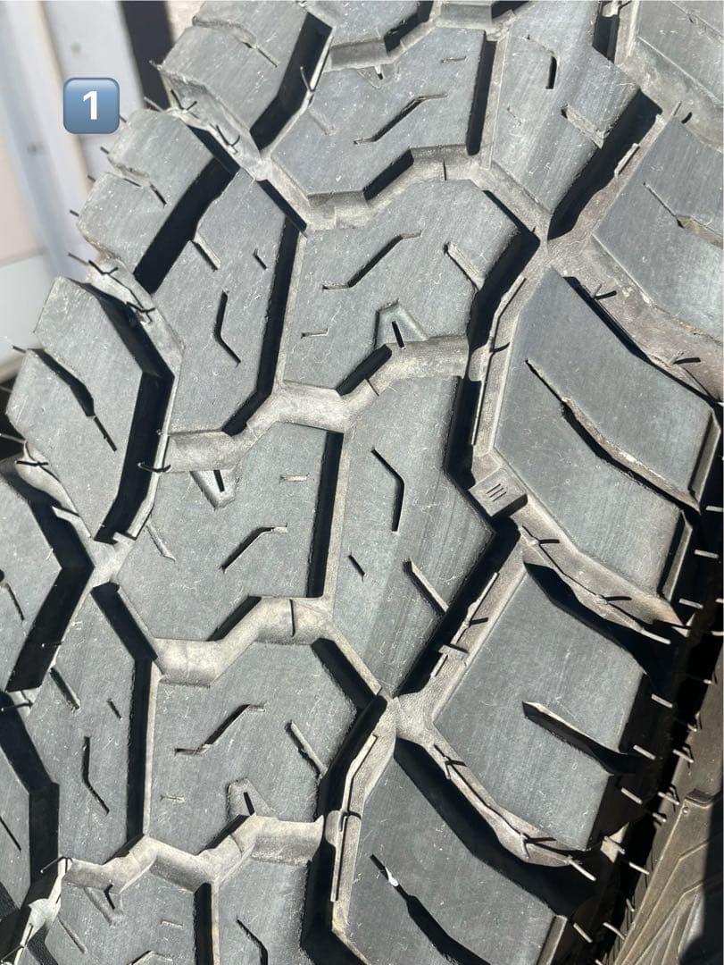 送料無料‼️中古美品‼️ジオランダーX-AT 195r16c 4本