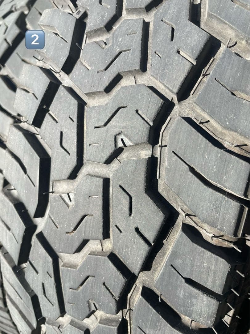 送料無料‼️中古美品‼️ジオランダーX-AT 195r16c 4本
