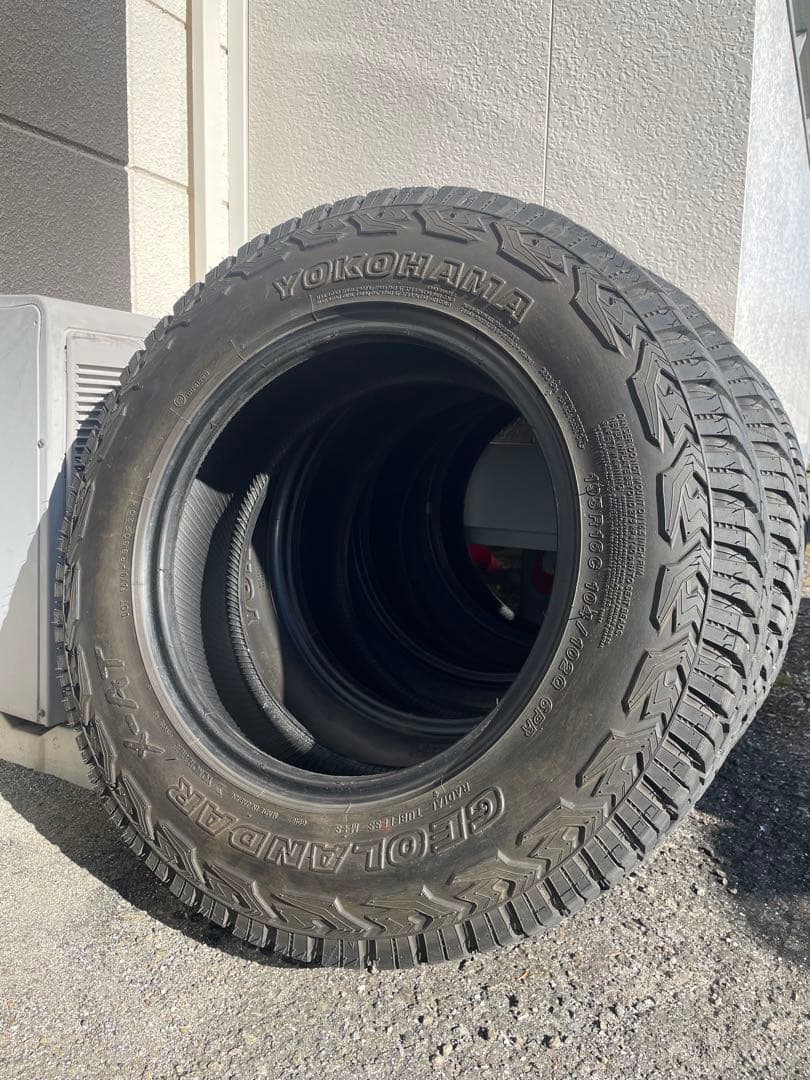 送料無料‼️中古美品‼️ジオランダーX-AT 195r16c 4本