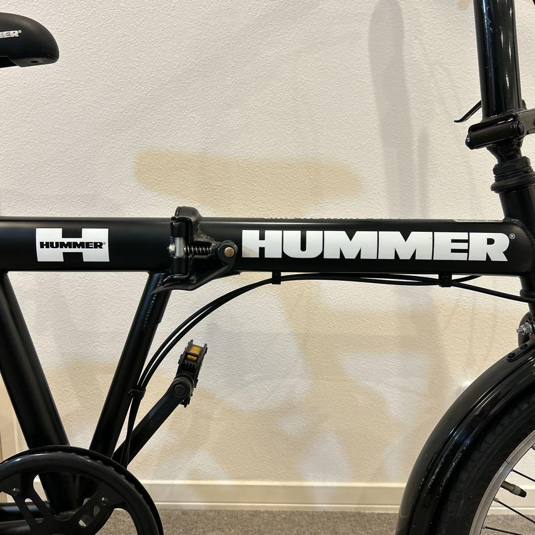 怪盗KID　HUMMER 折りたたみ自転車 ブラック