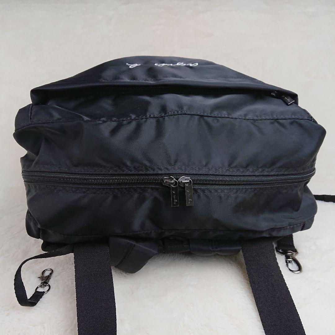 ざん ✨ アニエスべー マザーズバッグ トートバッグ リュック 2way