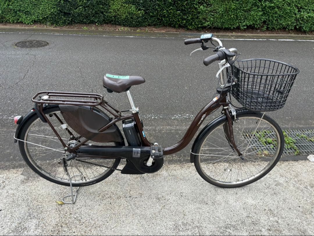 電動アシスト自転車　YAMAHA PAS With 2021年モデル❗️