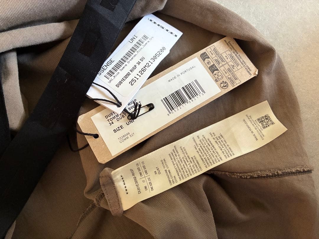 トップス RickOwens Drkshdw DU01E3292-RIGP 