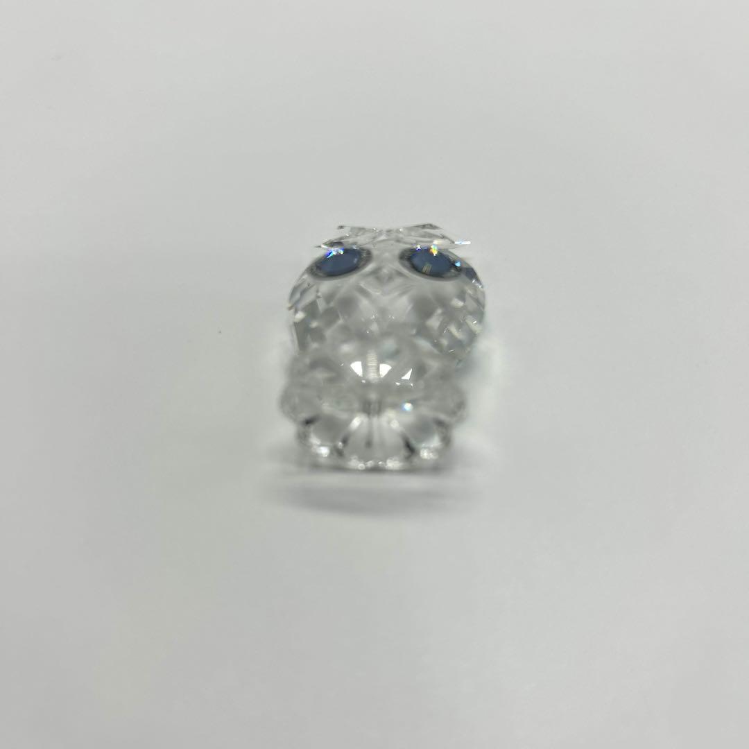 『（C）スワロフスキー　SWAROVSKI クリスタルアニマル／フクロウ×2点』