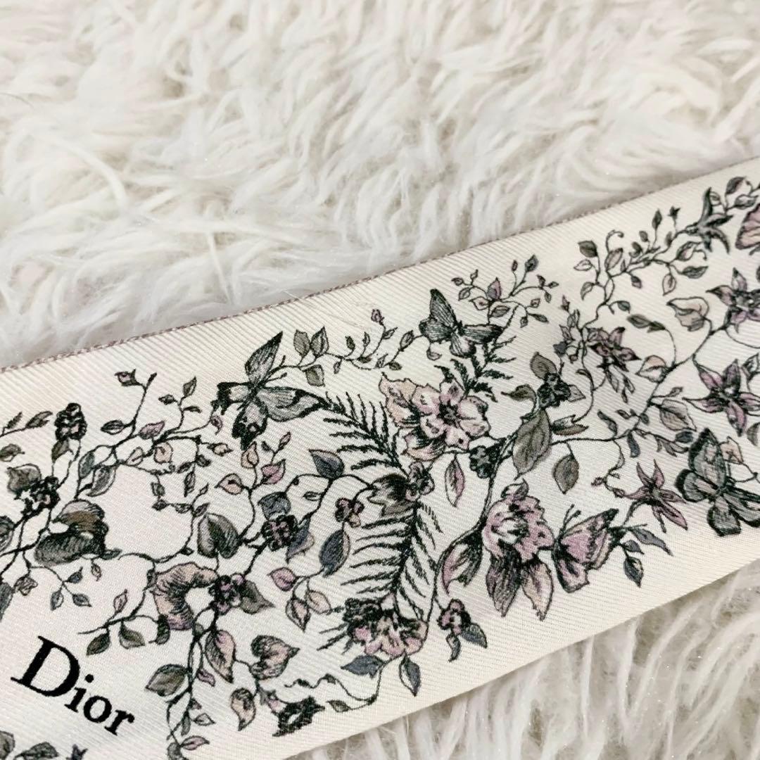 Christian Dior　クリスチャンディオール　ミッツァ　リボンスカーフ