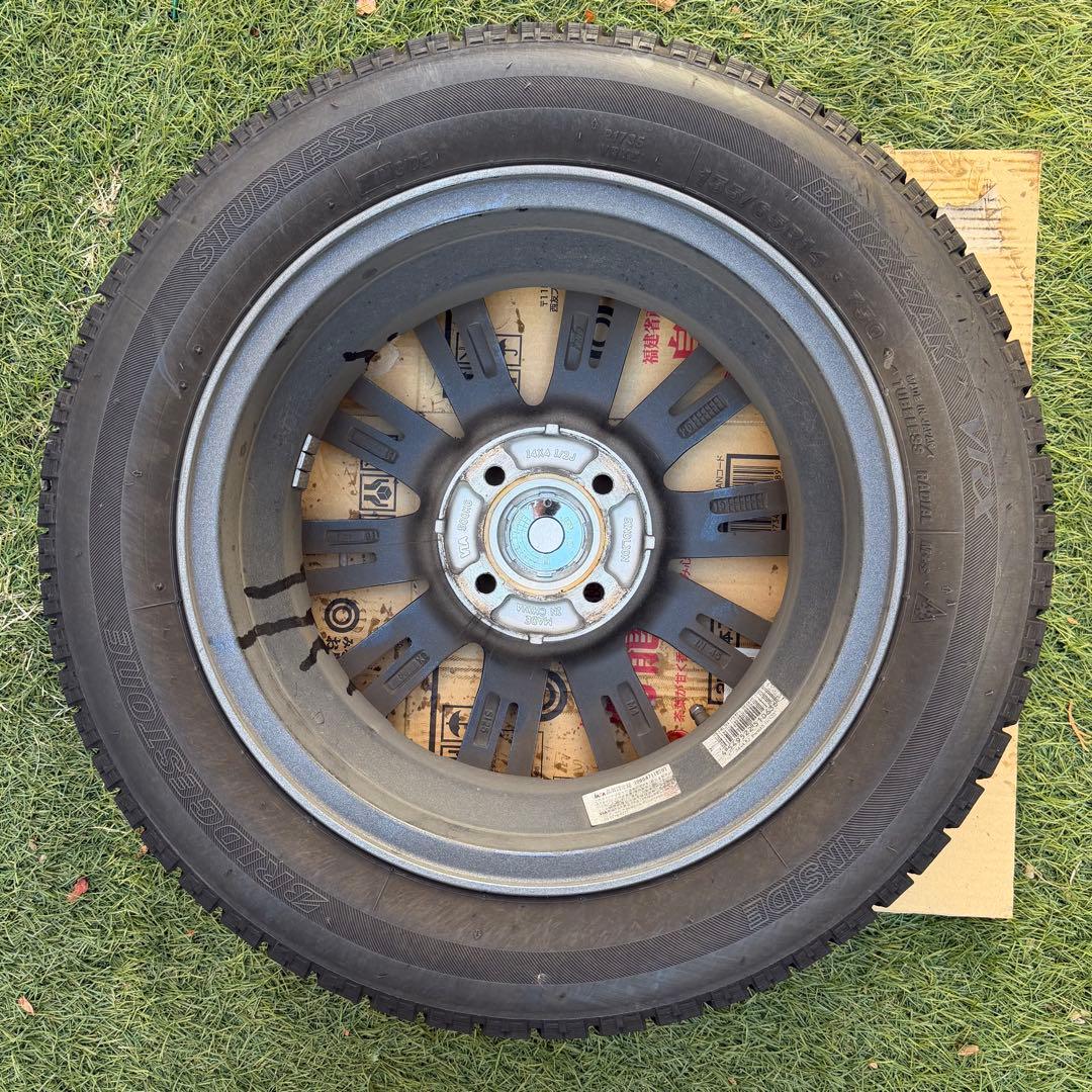 ブリザック VRX2 スタッドレスタイヤ 155/65R14