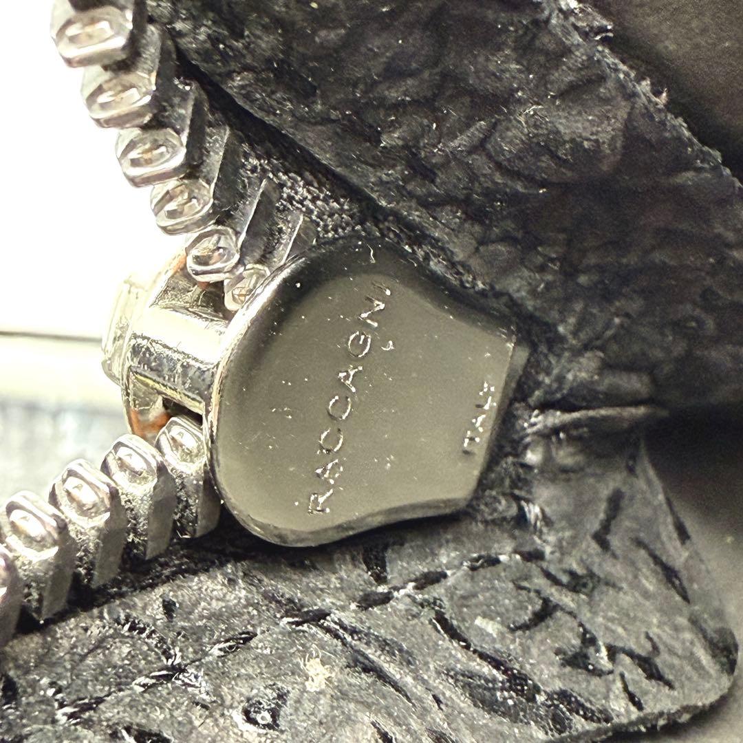 Rick Owens レザー ケース ブラック ポーチ ストラップ 黒