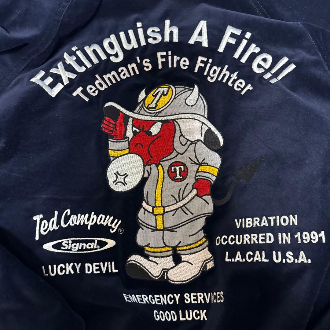 テッドマン スカジャン 消防士 テッドカンパニー