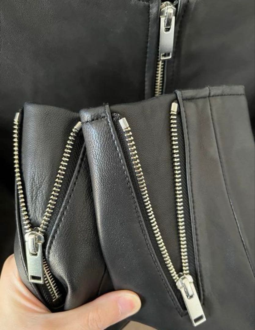 UNITED ARROWS【グリーンレーベルリラクシング】レザージャケット