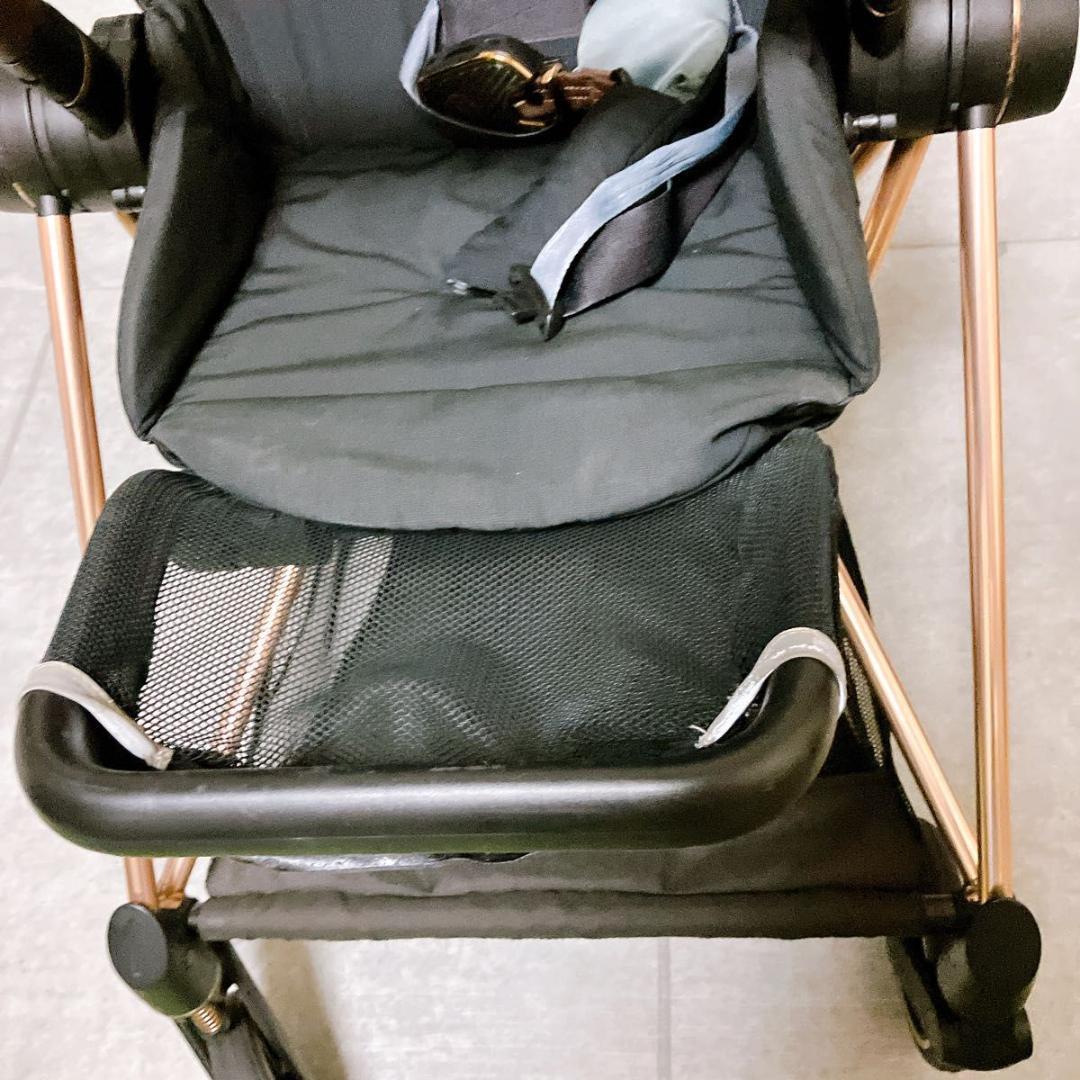 cybex mios ベビーカー ローズゴールドフレーム A型 両対面式 良品