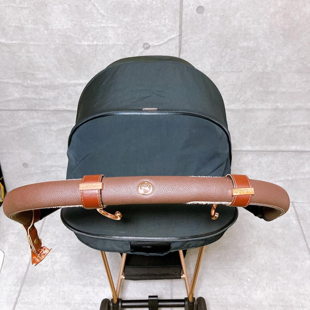 cybex mios ベビーカー ローズゴールドフレーム A型 両対面式 良品