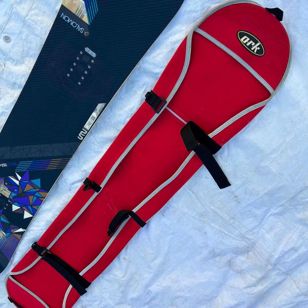 Salomon スノーボード サイト　SPCL2 幾何学模様 ケース付き