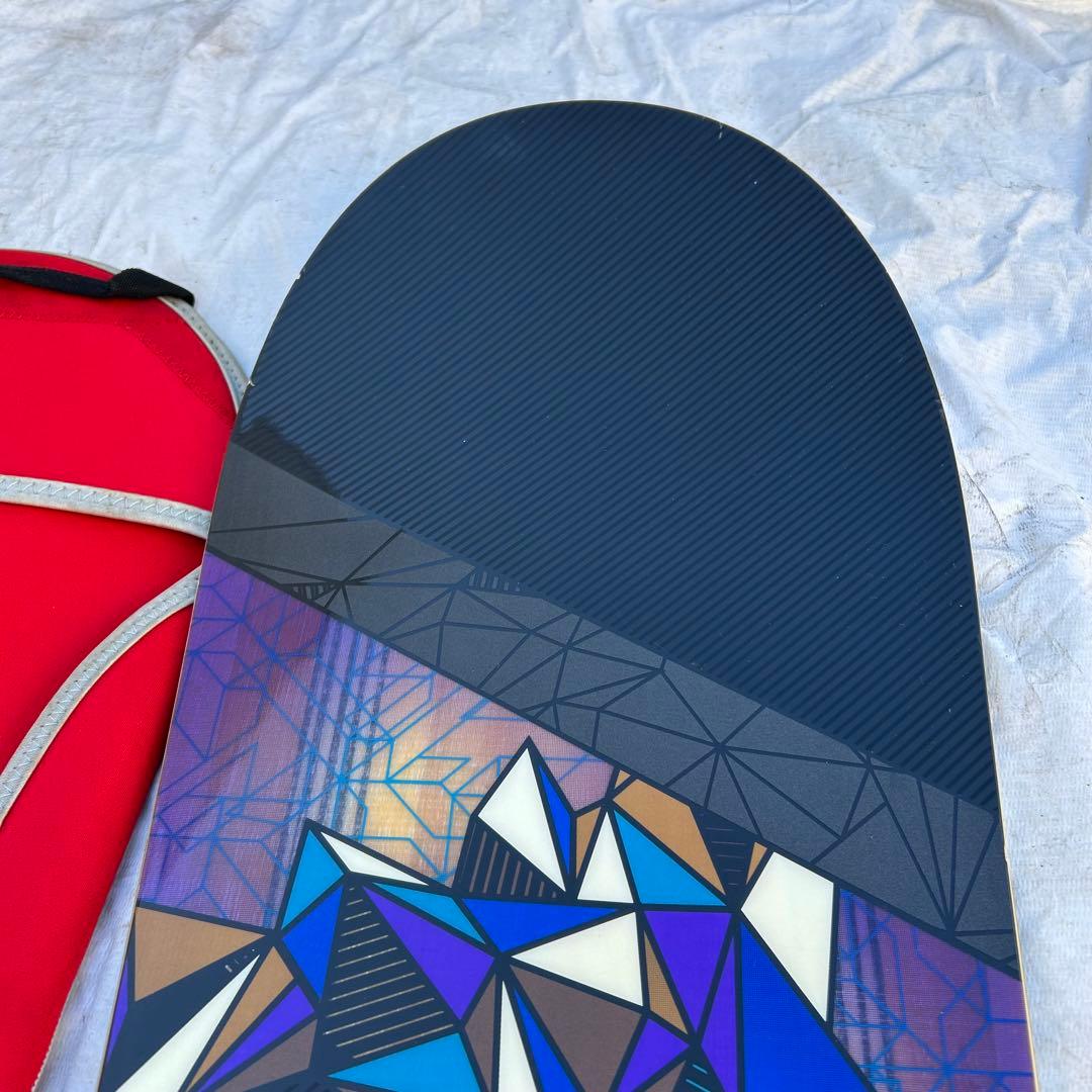 Salomon スノーボード サイト　SPCL2 幾何学模様 ケース付き