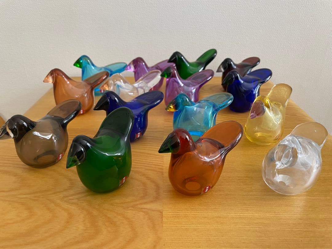 シエッポ イッタラ/ Birds by Toikka 15羽セット シリアル1桁