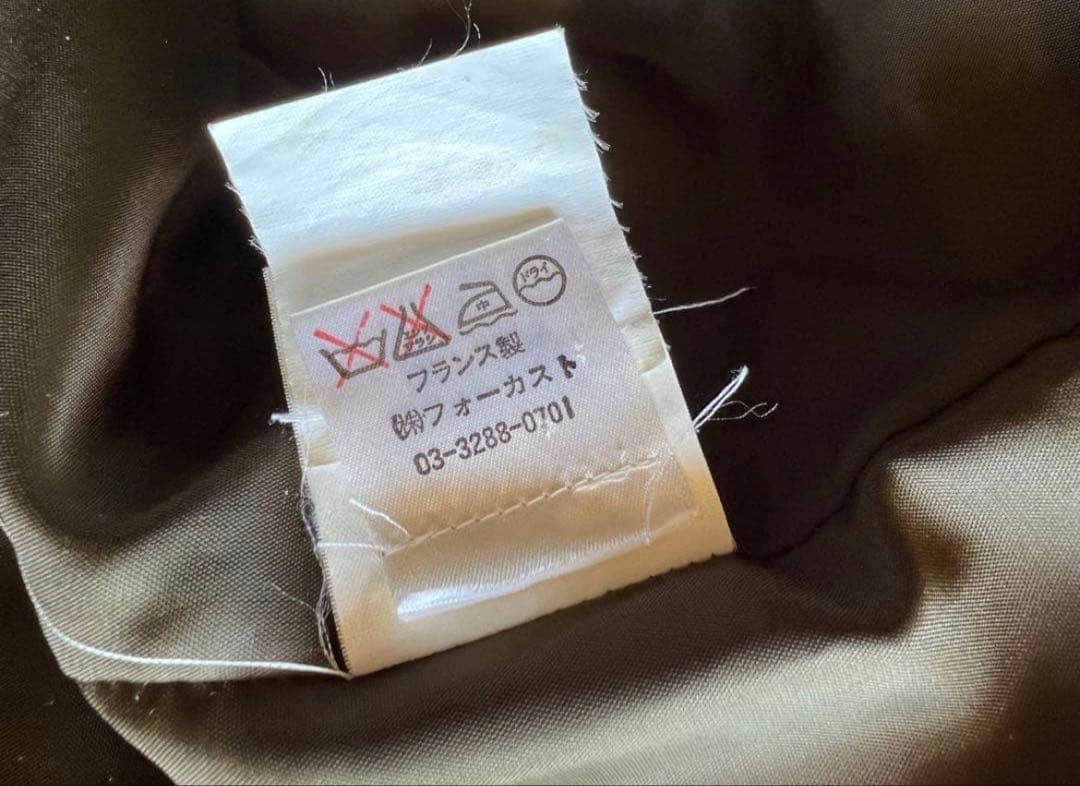 名門フランス製「LENER CORDIER」流麗な軽量中綿コート