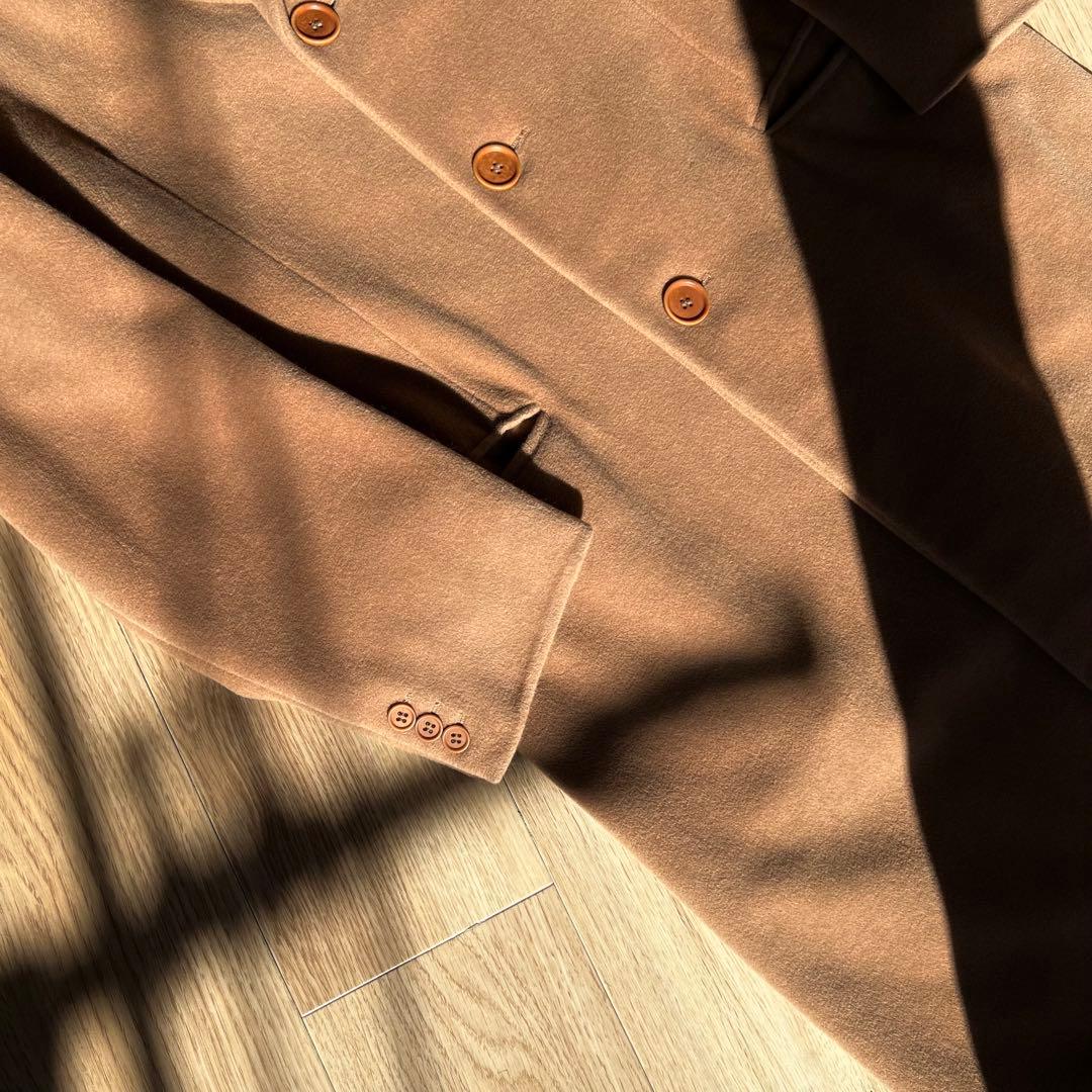 90s Giorgio Armani コート ロング カシミヤ キャメル