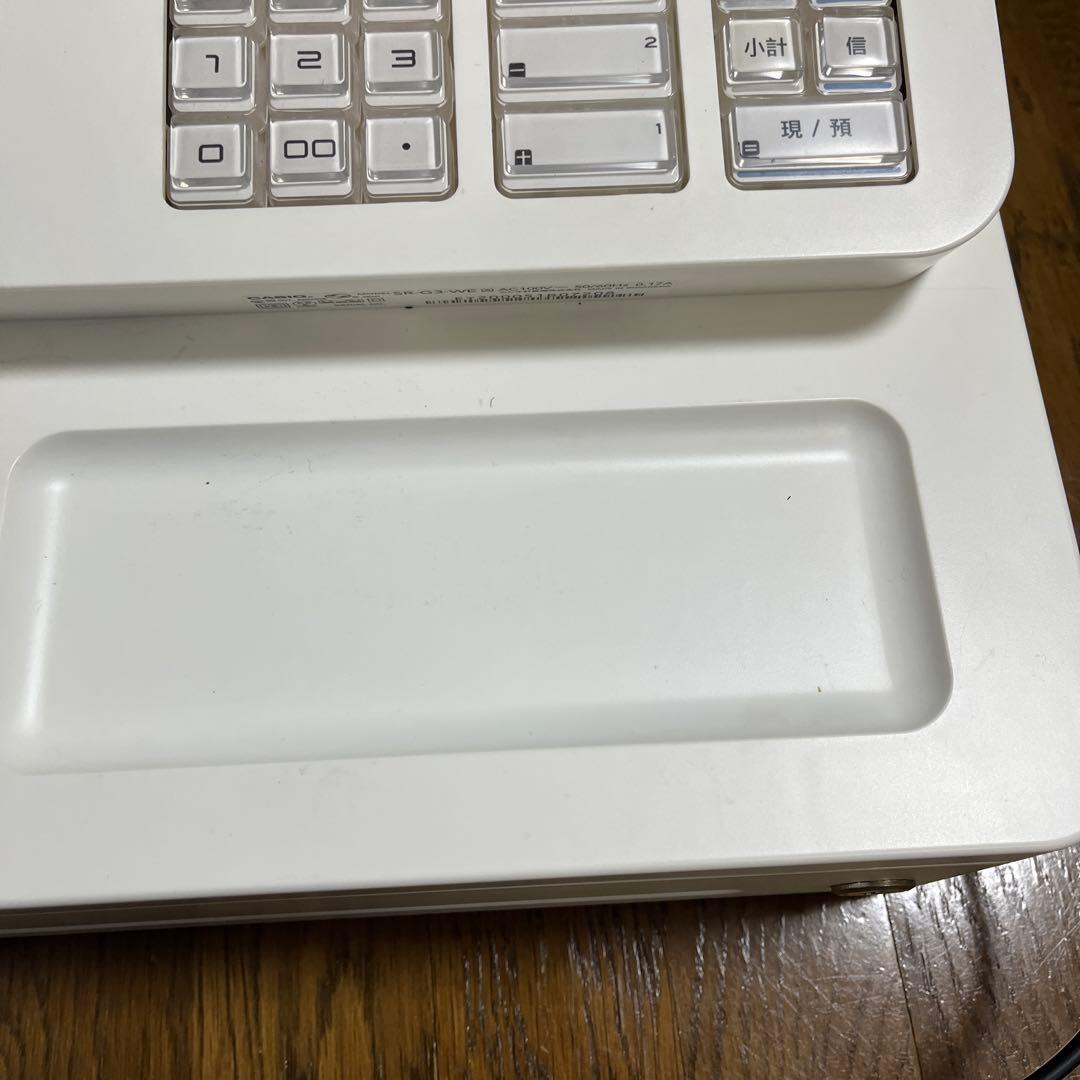 カシオ 電子レジスター SR-G3 取扱説明書・鍵付き（動作確認済）