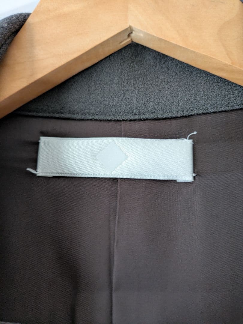エトセンス ETHOSENS ジョーゼットトレンチコート 18aw