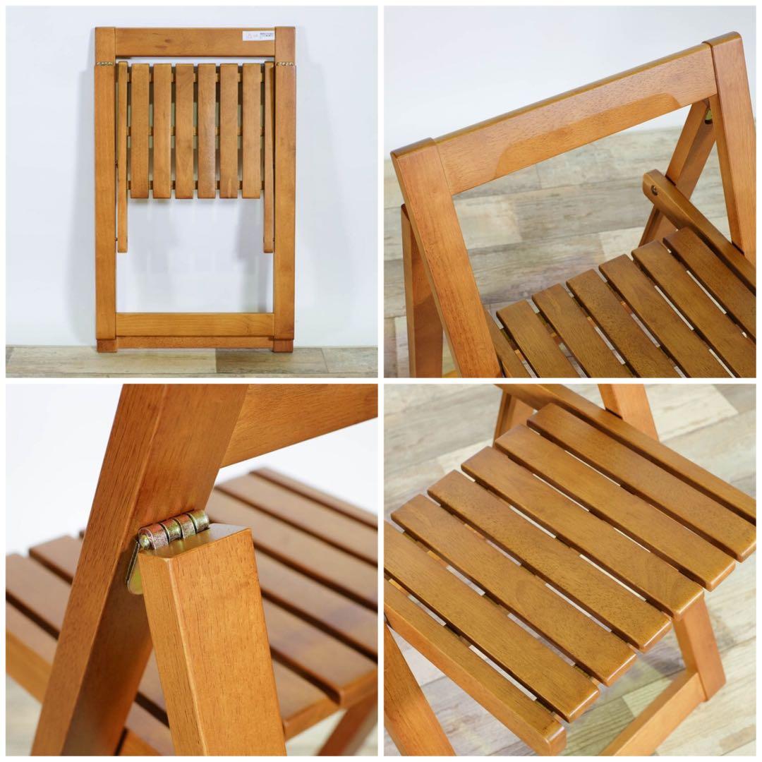 D 新品 伸張式 ダイニングセット テーブル 4人用 折り畳み 省スペース 木製