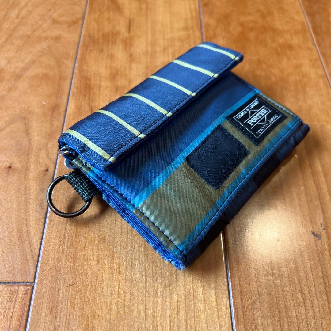 【入手困難品】《即完売品》PORTER×ポールスミス 折り財布