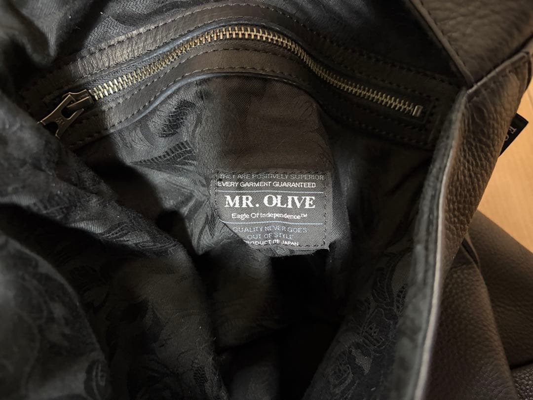 MR.OLIVE E.O.I GLR 2WAY トート バッグ　革