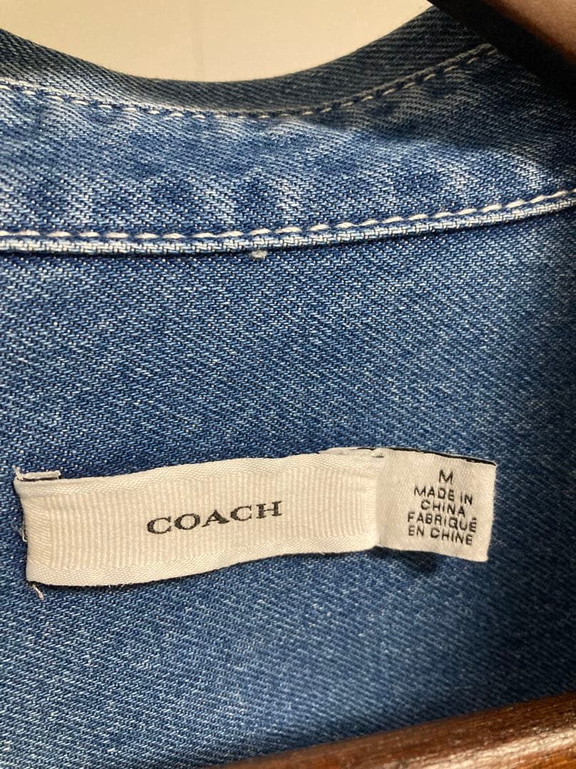 COACH コーチ デニムシャツ ダンガリーシャツ Mサイズ