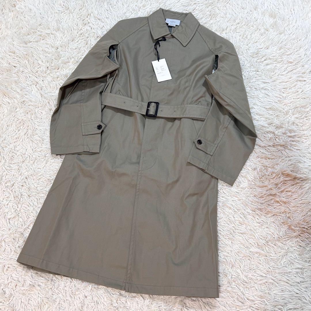 【新品】 YOKE DOWNSIZING BAL COLLAR COAT コート