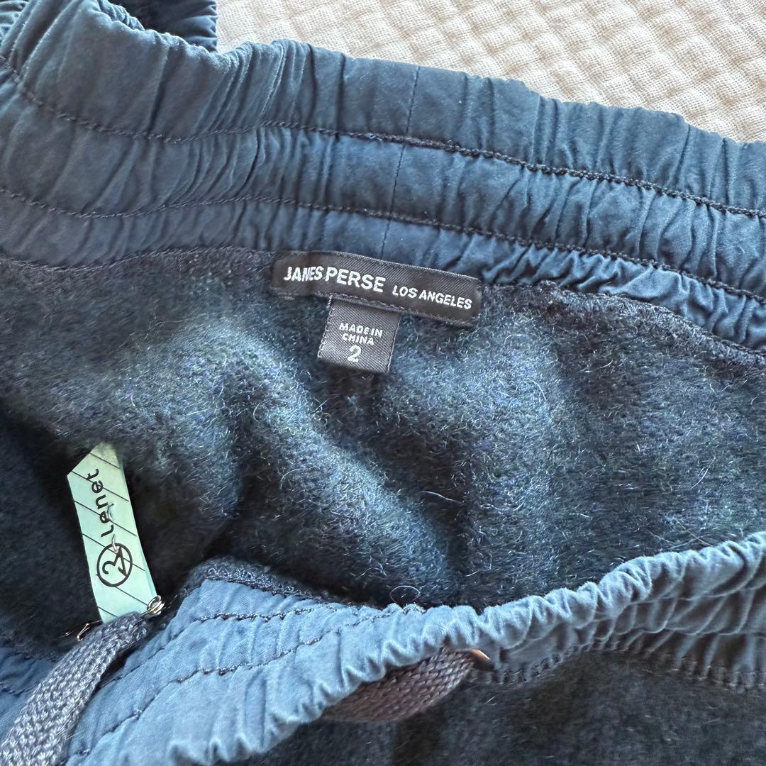 JAMES PERSE ベビーカシミヤ トラックパンツ